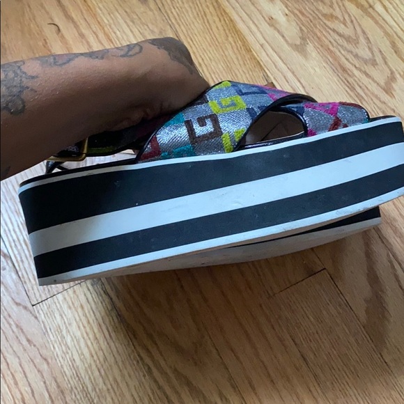 Gucci platform sandals - Picture 3 of 3